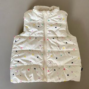 Baby Gap Neon Heart vest 3T like new!